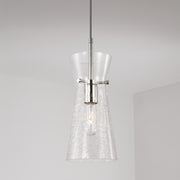 Capital Lighting 342411PN Mila One Light Pendant, Polished Nickel Alternate Image.jpg