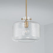 Capital Lighting 342512AD Brighton One Light Pendant, Aged Brass Alternate Image.jpg