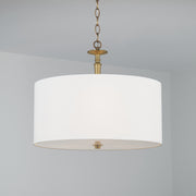 Capital Lighting 342631AD Abbie Three Light Pendant, Aged Brass Alternate Image 2.jpg