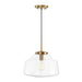 Capital Lighting 342711AD Dillon One Light Pendant, Aged Brass Alternate Image.jpg