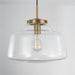 Capital Lighting 342711AD Dillon One Light Pendant, Aged Brass Alternate Image 3.jpg