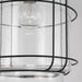 Capital Lighting 342911MB Harmon One Light Pendant, Matte Black Alternate Image 3.jpg
