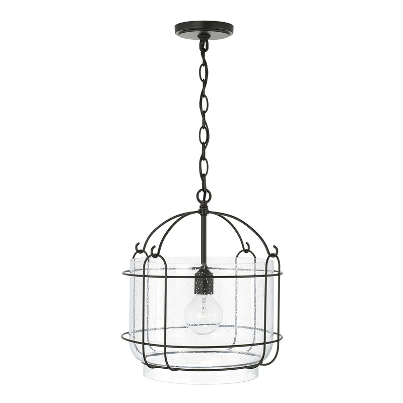 Capital Lighting 342912MB Harmon One Light Pendant, Matte Black Alternate Image.jpg