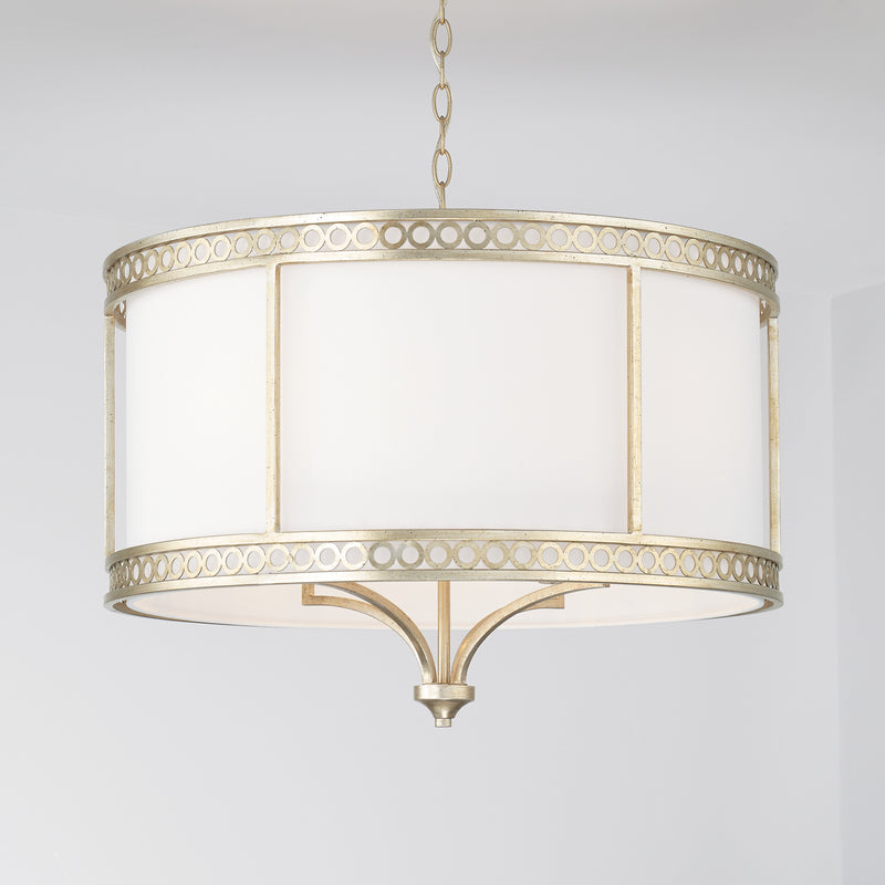 Capital Lighting 343141WG Isabella Four Light Pendant, Winter Gold Alternate Image 2.jpg