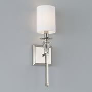 Capital Lighting 641811PN-700 Laurent One Light Wall Sconce, Polished Nickel Alternate Image 2.jpg