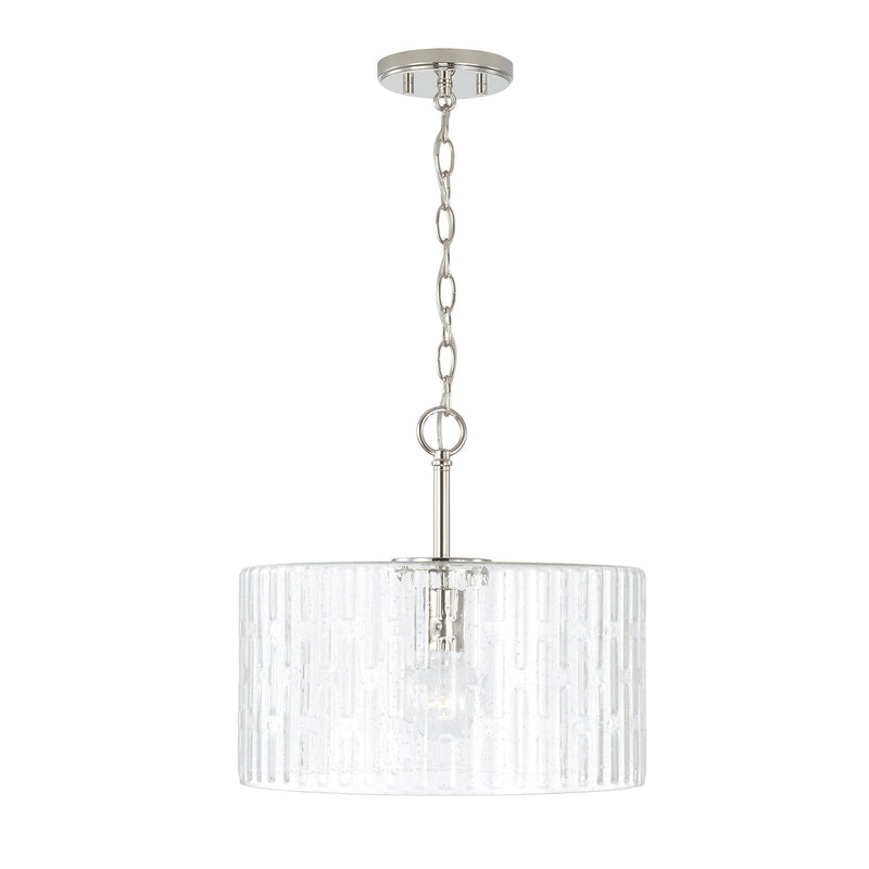 Capital Lighting 241311PN Emerson One Light Semi-Flush Mount, Polished Nickel Alternate Image.jpg