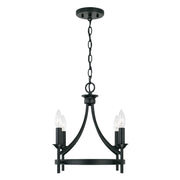 Capital Lighting 242041MB Peyton Four Light Semi-Flush Mount, Matte Black Alternate Image 2.jpg
