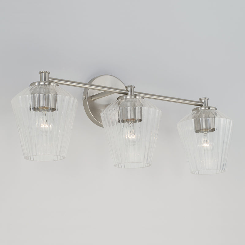 Capital Lighting 141431BN-507 Beau Three Light Vanity, Brushed Nickel Alternate Image 2.jpg