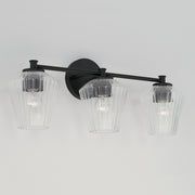 Capital Lighting 141431MB-507 Beau Three Light Vanity, Matte Black Alternate Image 2.jpg