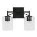 Capital Lighting 142021MB-510 Peyton Two Light Vanity, Matte Black Alternate Image 3.jpg