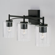 Capital Lighting 142031MB-510 Peyton Three Light Vanity, Matte Black Alternate Image.jpg