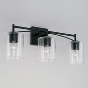 Capital Lighting 142031MB-510 Peyton Three Light Vanity, Matte Black Alternate Image 2.jpg