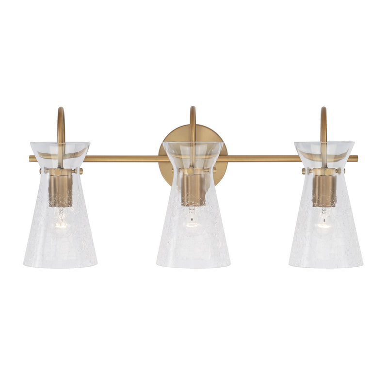 Capital Lighting 142431AD Mila Three Light Vanity, Aged Brass Alternate Image 3.jpg