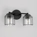 Capital Lighting 142921MB-516 Harmon Two Light Vanity, Matte Black Alternate Image 2.jpg