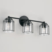 Capital Lighting 142931MB-516 Harmon Three Light Vanity, Matte Black Alternate Image 2.jpg
