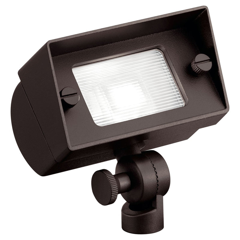 Kichler 15476AZT One Light Mini Flood, Textured Architectural Bronze (2)