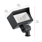 Kichler 16026BKT27 LED Flood Light, Textured Black (4)