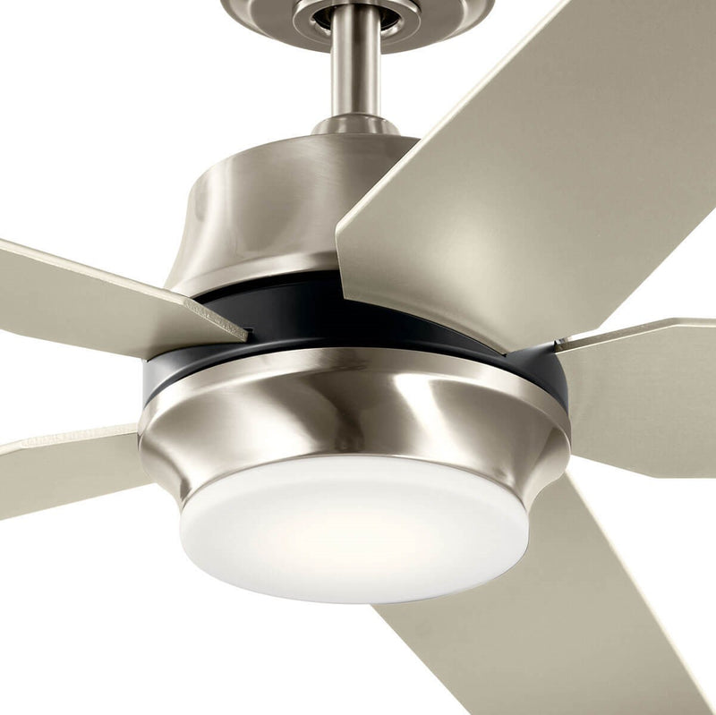 Kichler 300059BSS 52"Ceiling Fan, Brushed Stainless Steel (2)