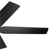 Kichler 300059SBK 52"Ceiling Fan, Satin Black (3)