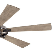 Kichler 300241AVI 52"Ceiling Fan, Anvil Iron (3)