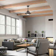 Kichler 300241AVI 52"Ceiling Fan, Anvil Iron (4)