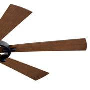 Kichler 300241DBK 52"Ceiling Fan, Distressed Black (3)