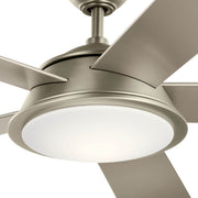 Kichler 310100NI 56"Ceiling Fan, Brushed Nickel (2)
