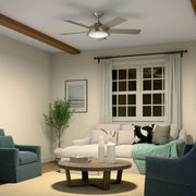 Kichler 310100NI 56"Ceiling Fan, Brushed Nickel (5)