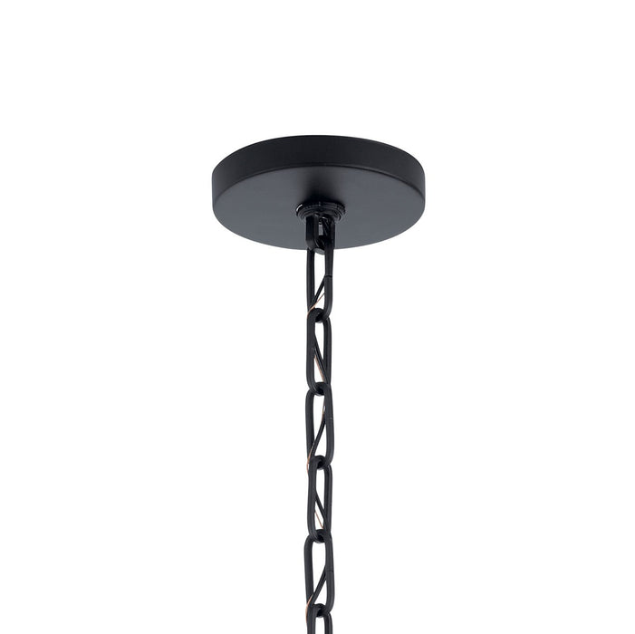Kichler 43498BK Four Light Pendant, Black (3)