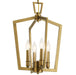 Kichler 43498NBR Four Light Pendant, Natural Brass (2)