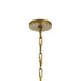 Kichler 43498NBR Four Light Pendant, Natural Brass (3)