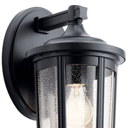 Kichler 49893BK One Light Outdoor Wall Mount, Black (2)