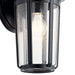 Kichler 49893BK Fairfield One Light Outdoor Wall Mount, Black Alternate Image 2.jpg