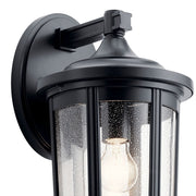 Kichler 49894BK One Light Outdoor Wall Mount, Black (2)