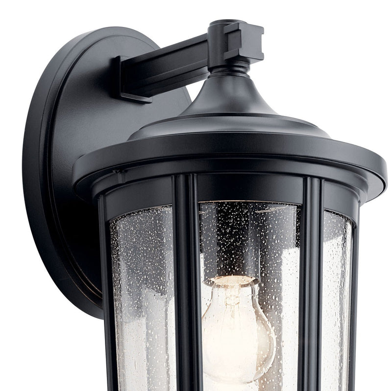Kichler 49894BK One Light Outdoor Wall Mount, Black (2)