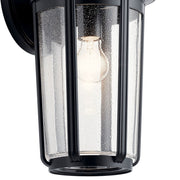 Kichler 49894BK One Light Outdoor Wall Mount, Black (3)