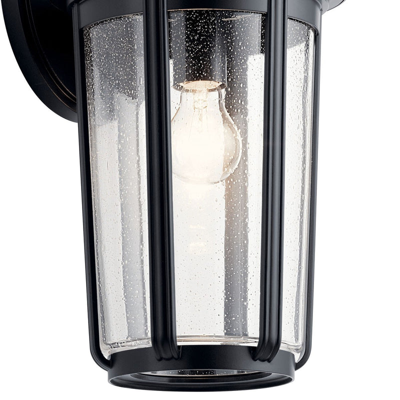 Kichler 49894BK One Light Outdoor Wall Mount, Black (3)