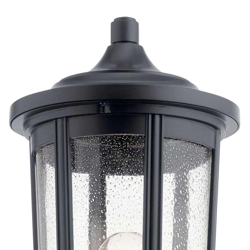 Kichler 49895BK One Light Outdoor Post Mount, Black (2)
