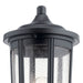 Kichler 49895BK Fairfield One Light Outdoor Post Mount, Black Alternate Image.jpg