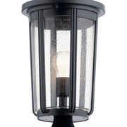 Kichler 49895BK One Light Outdoor Post Mount, Black (3)