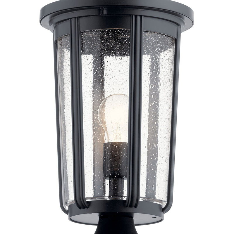 Kichler 49895BK One Light Outdoor Post Mount, Black (3)