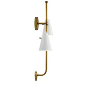Kichler 52174WH Two Light Wall Sconce, White (2)
