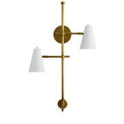 Kichler 52174WH Two Light Wall Sconce, White (3)