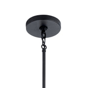 Kichler 52351BK Four Light Foyer Pendant, Black (3)