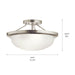 Kichler 52396NI Ritson Two Light Semi Flush Mount, Brushed Nickel Alternate Image 2.jpg