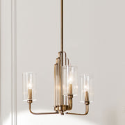 Kichler 52410BNB Three Light Chandelier, Brushed Natural Brass (4)