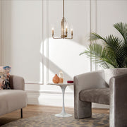 Kichler 52410BNB Three Light Chandelier, Brushed Natural Brass (6)