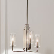Kichler 52410PN Three Light Chandelier, Polished Nickel (4)