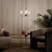 Kichler 52410PN Three Light Chandelier, Polished Nickel (5)