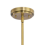 Kichler 52411BNB Six Light Chandelier, Brushed Natural Brass (2)